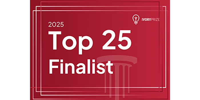 Image says 2025 Top 25 Finalist IVORY PRIZE