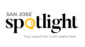 Logo for San Jose Spotlight and tagline reads "your search for truth starts here."