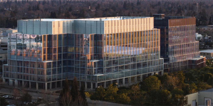 Photograph of Aggie Square at UC Davis