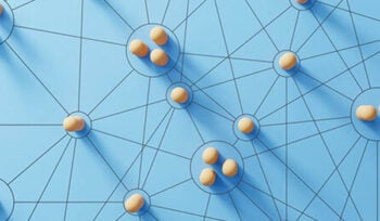 Illustration is a series of points with lines connecting them.